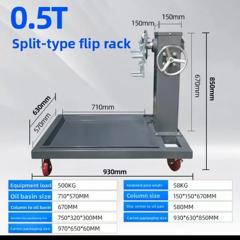 Engine Stand Heavy Duty - Automobile Engine Turning Frame Transmission Disassembly