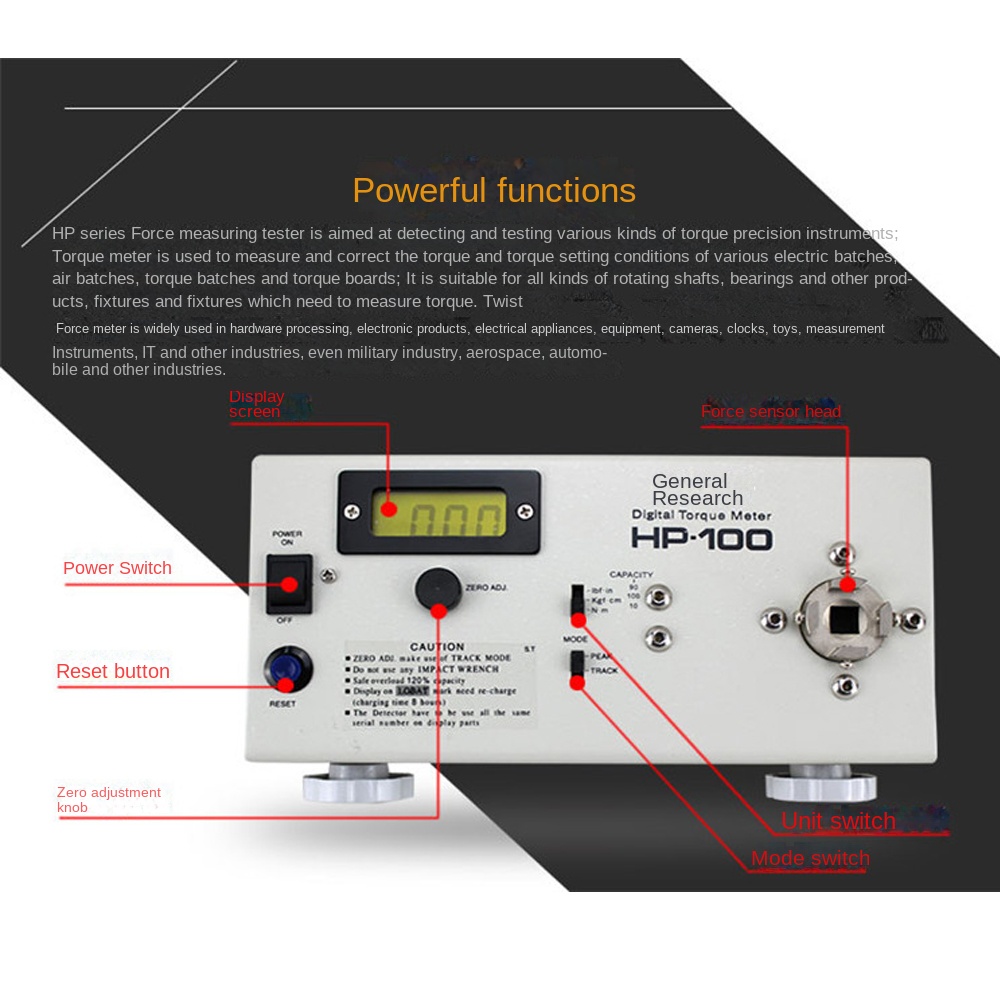 HP-10/ HP-20/ HP-50/ HP-100 Di - Torque Wrench Digital 评论和价格
