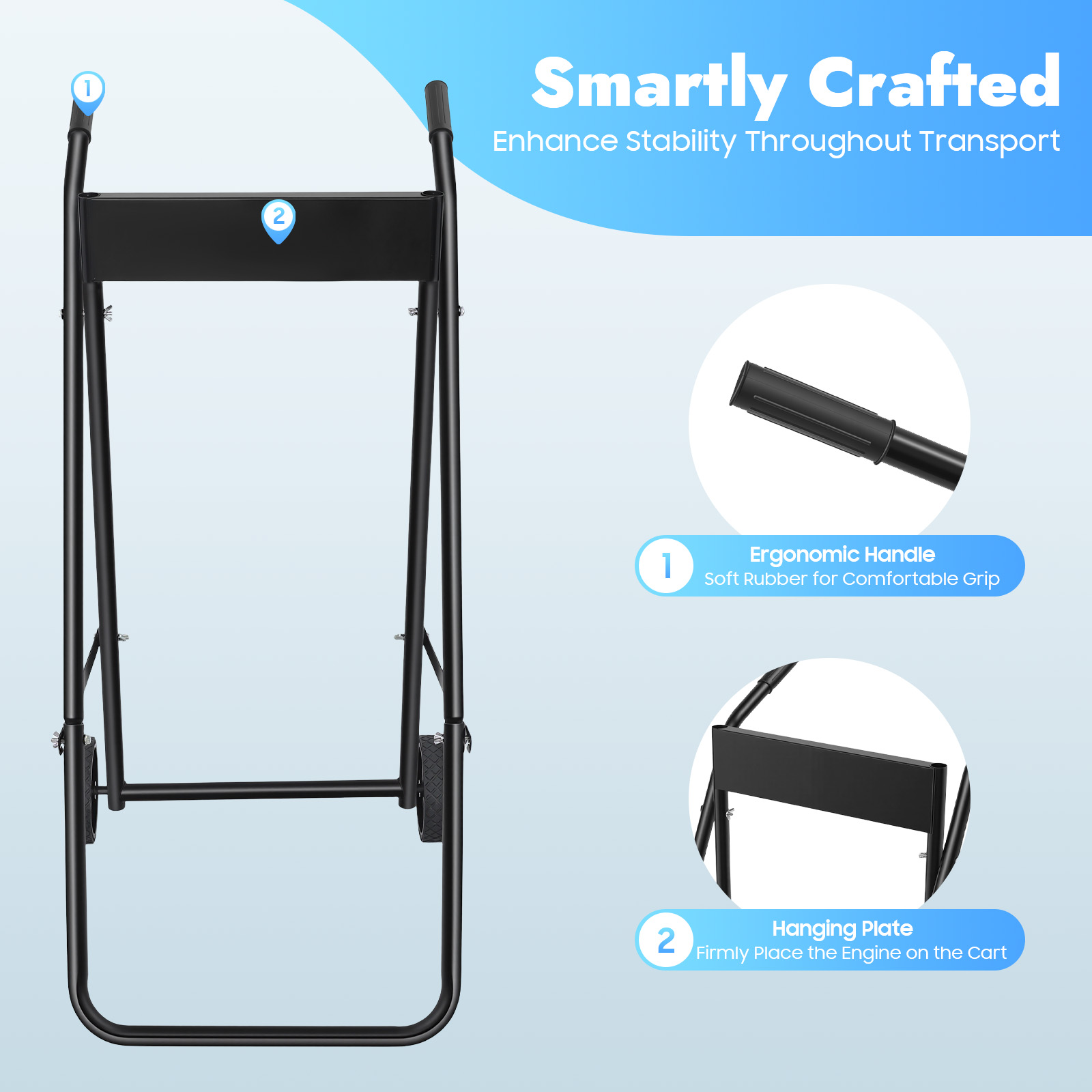 Outboard Motor Stand Folding O - Engine Stand Heavy Duty 评论和价格