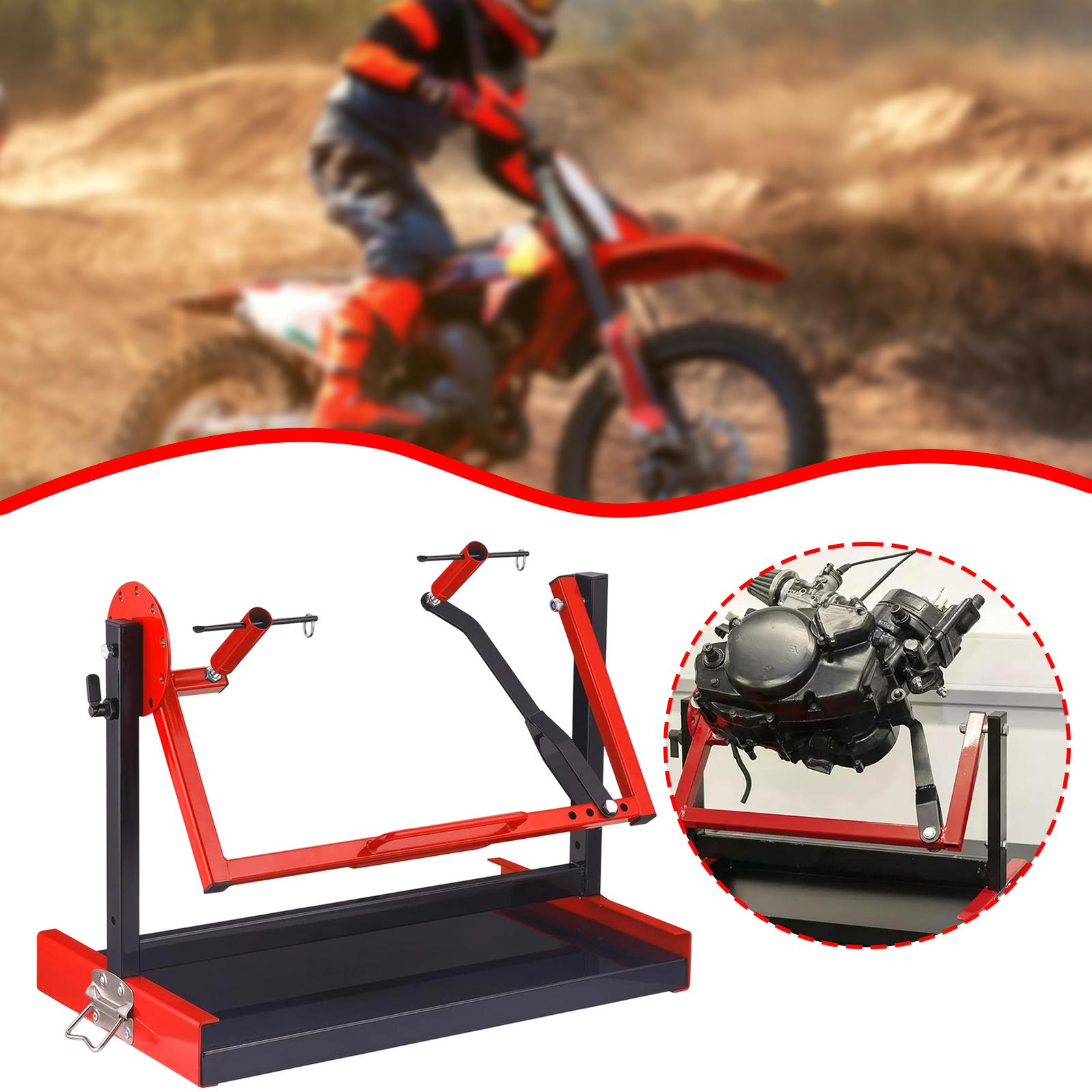 Motorcycle Engine Stand Red Bl - Engine Stand Heavy Duty 评论和价格