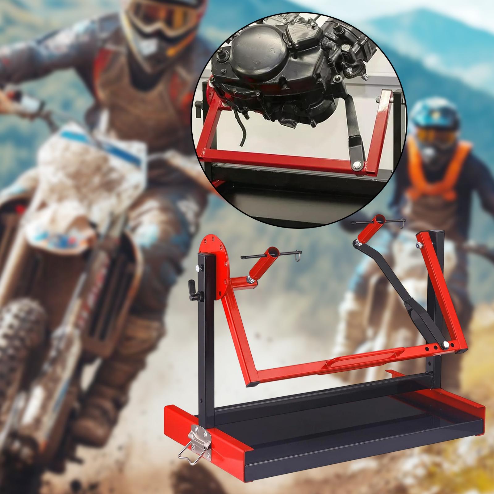 Motorcycle Engine Stand Red Bl - Engine Stand Heavy Duty 评论和价格