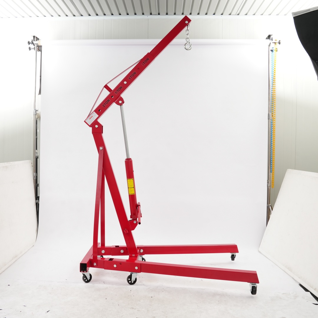 2 Ton Foldable Shop Crane & Ho - Engine Hoist Crane 评论和价格