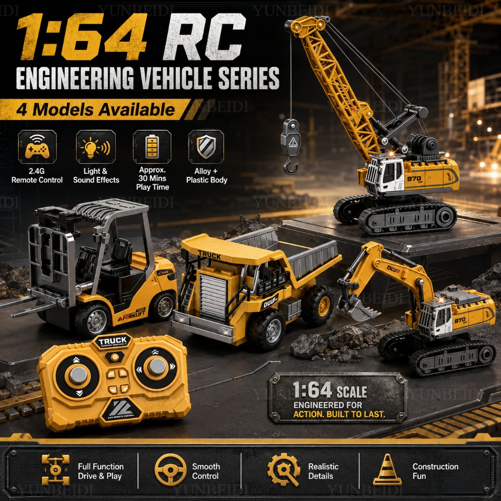 Remote Control Mini Alloy Car  - Engine Hoist Crane 评论和价格
